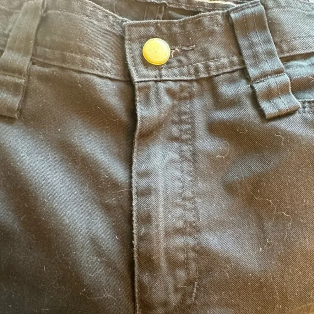 Helly Hansen Work Wear Pants Mens Size W34 X L32 Black Paint Staining Cargo Pant - Picture 9 of 16